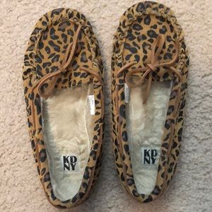 Cheetah Print Moccasins